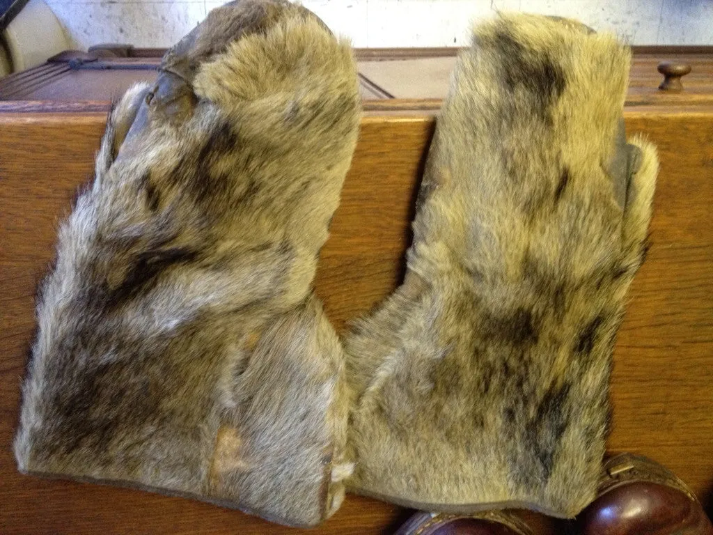 1890s Seal Skin Mittens