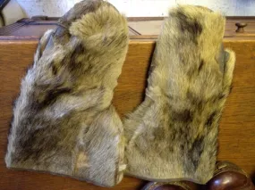 1890s Seal Skin Mittens