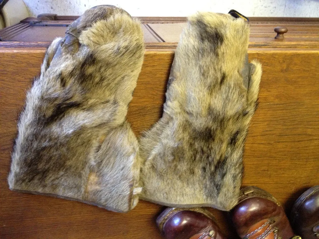 1890s Seal Skin Mittens