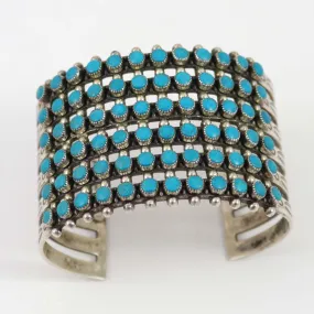 1950s Turquoise Row Cuff