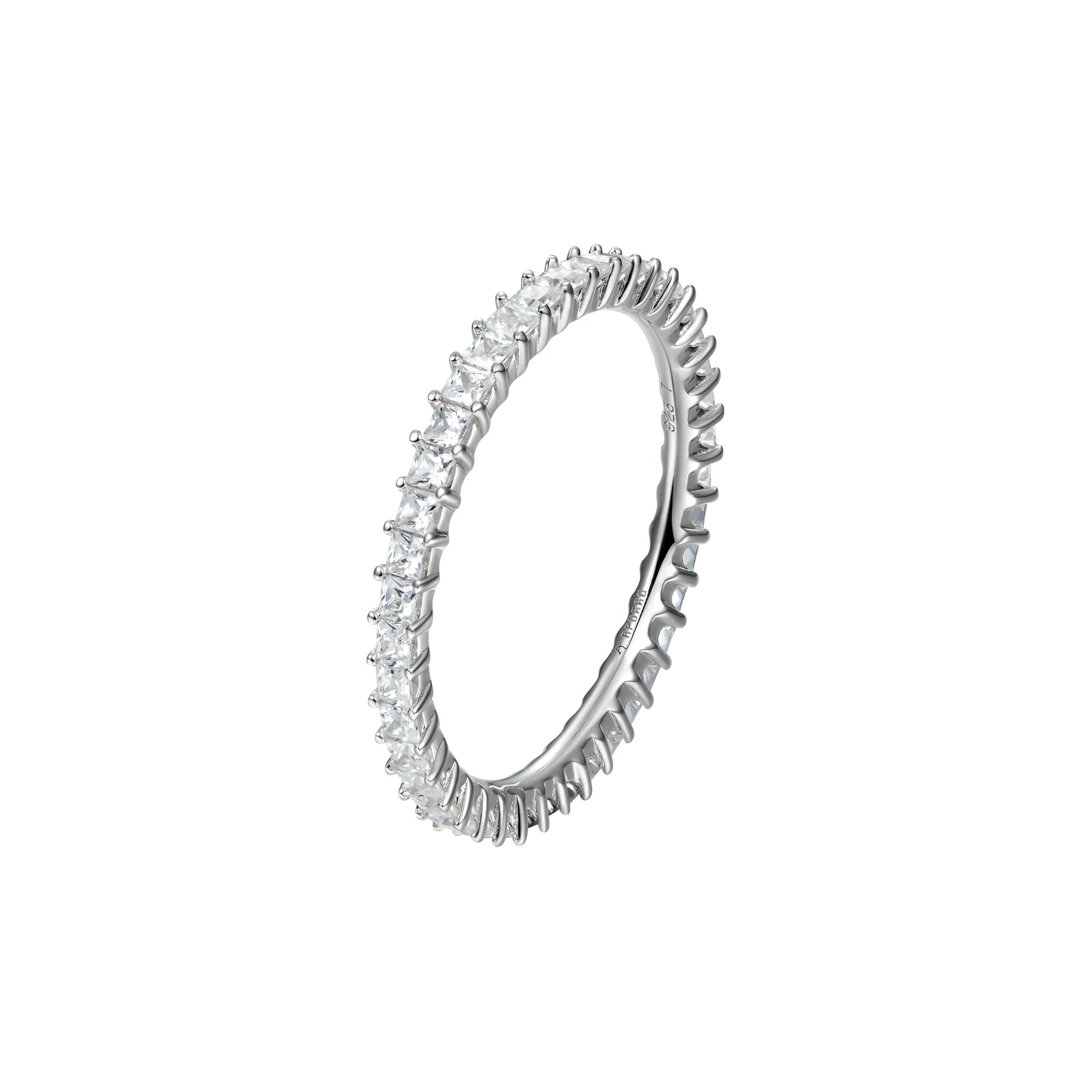 2.5MM Princess Eternity Ring & 1.5MM Princess Eternity Ring Gift Set