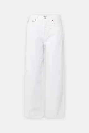 90's Pinch Waist Jean in Marshmallow