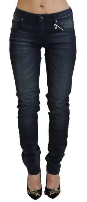 Acht Chic Low Waist Slim Fit Denim Jeans