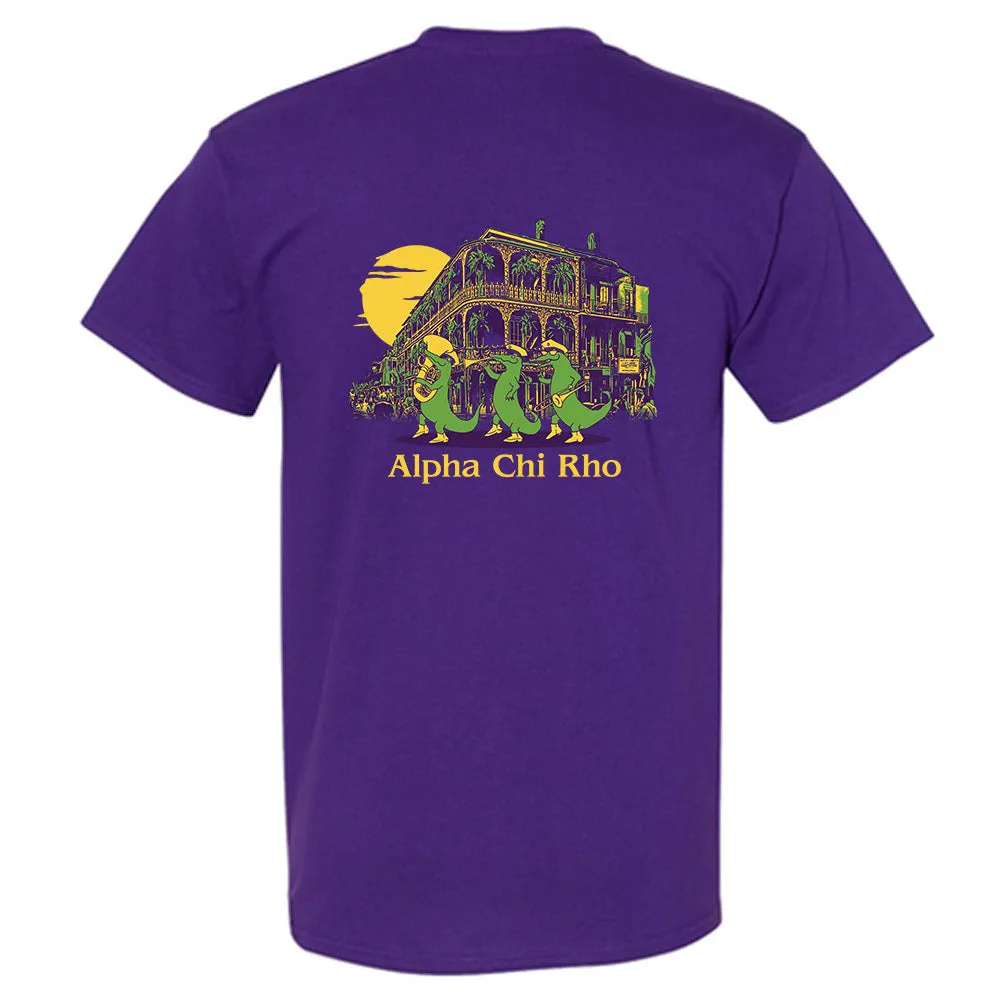 Alpha Chi Rho Bourbon Street T-Shirt