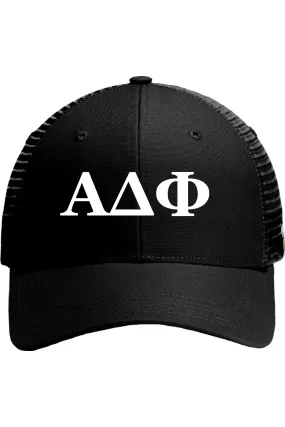 Alpha Delta Phi - Carhartt Rugged Professional Series Cap - White Embroidered Letters