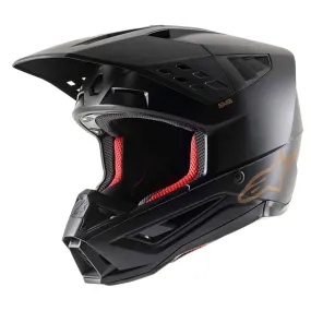 Alpinestars S-M5 Solid Helmet Ece Black Brown Matt