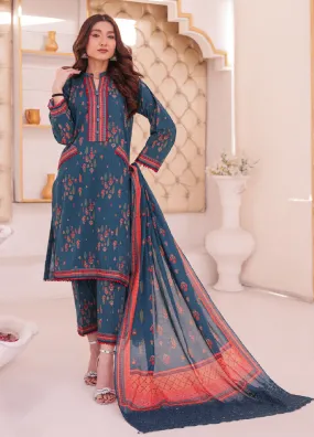 Andaaz By MTF Digital Printed Lawn 3 Piece Unstitched Suit MTF24ADPL-05