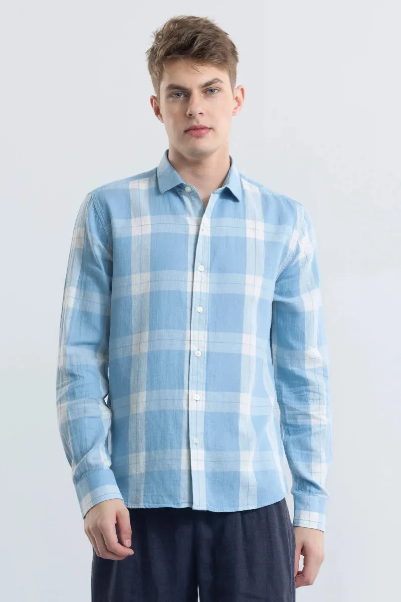 Arianna Blue Check Shirt