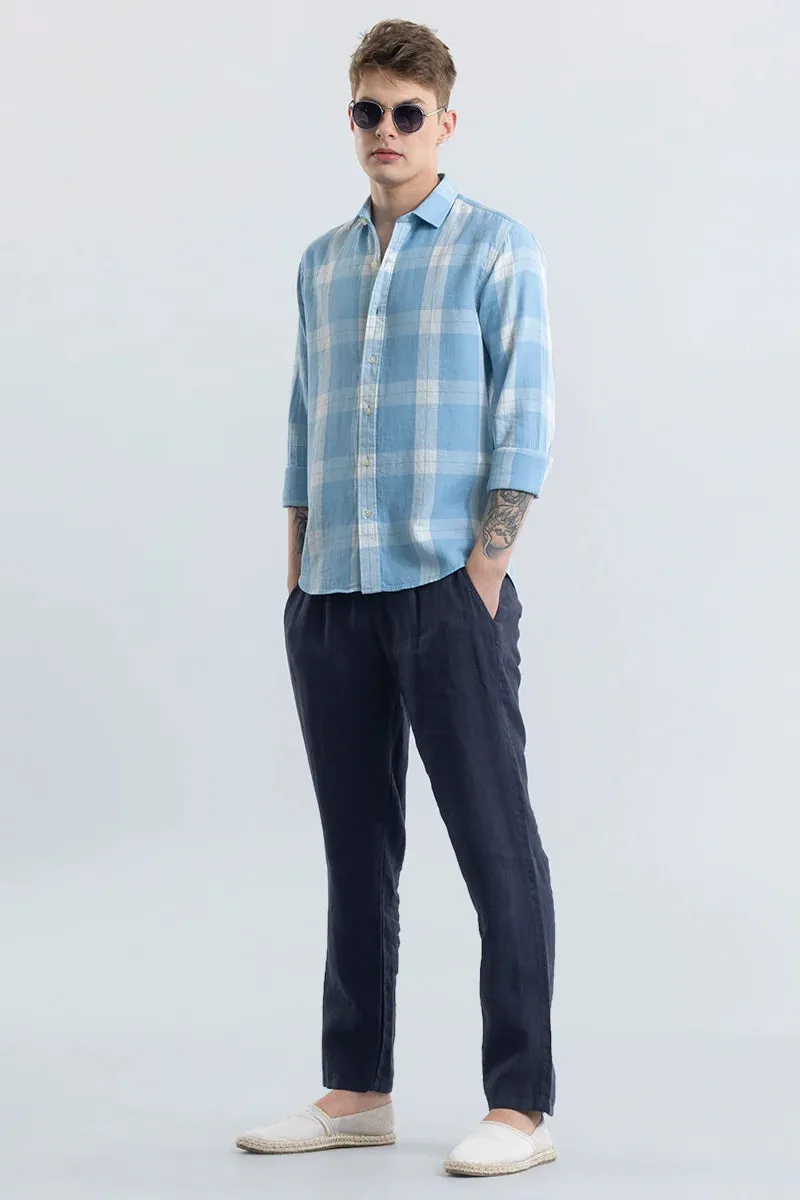 Arianna Blue Check Shirt