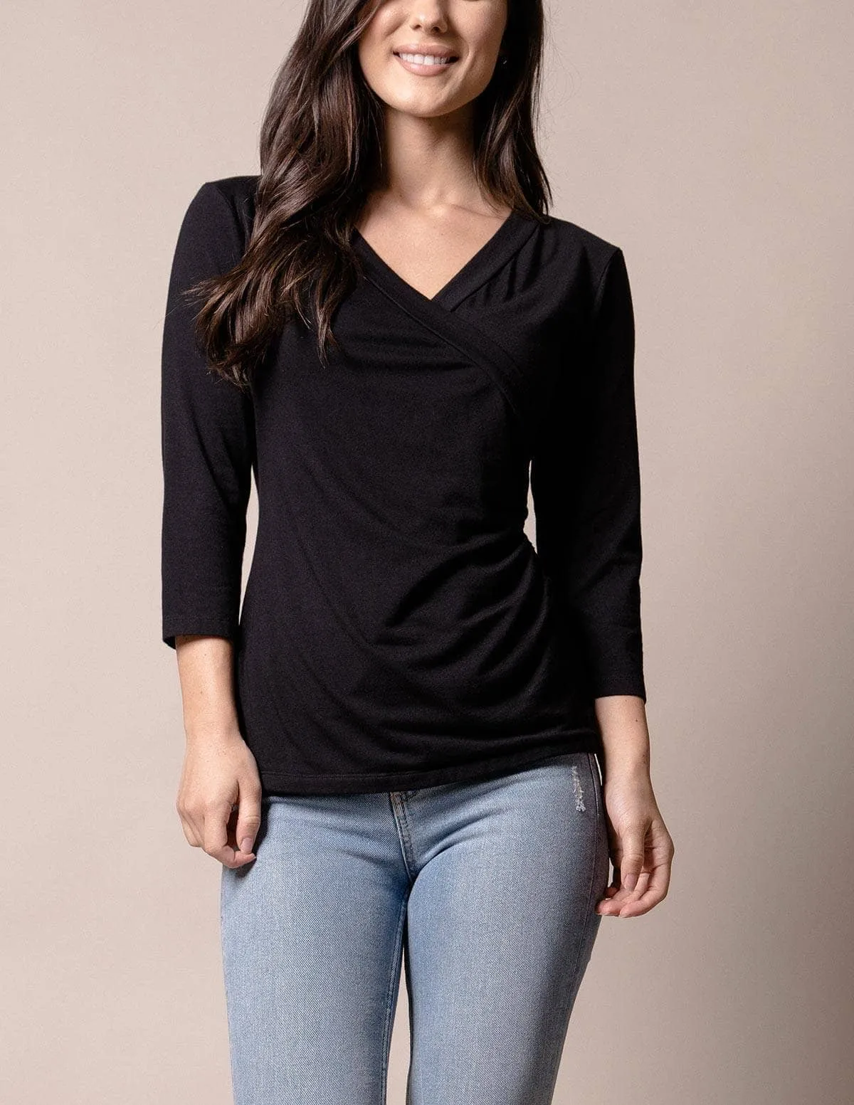 Bamboo Luxe Wrap Top