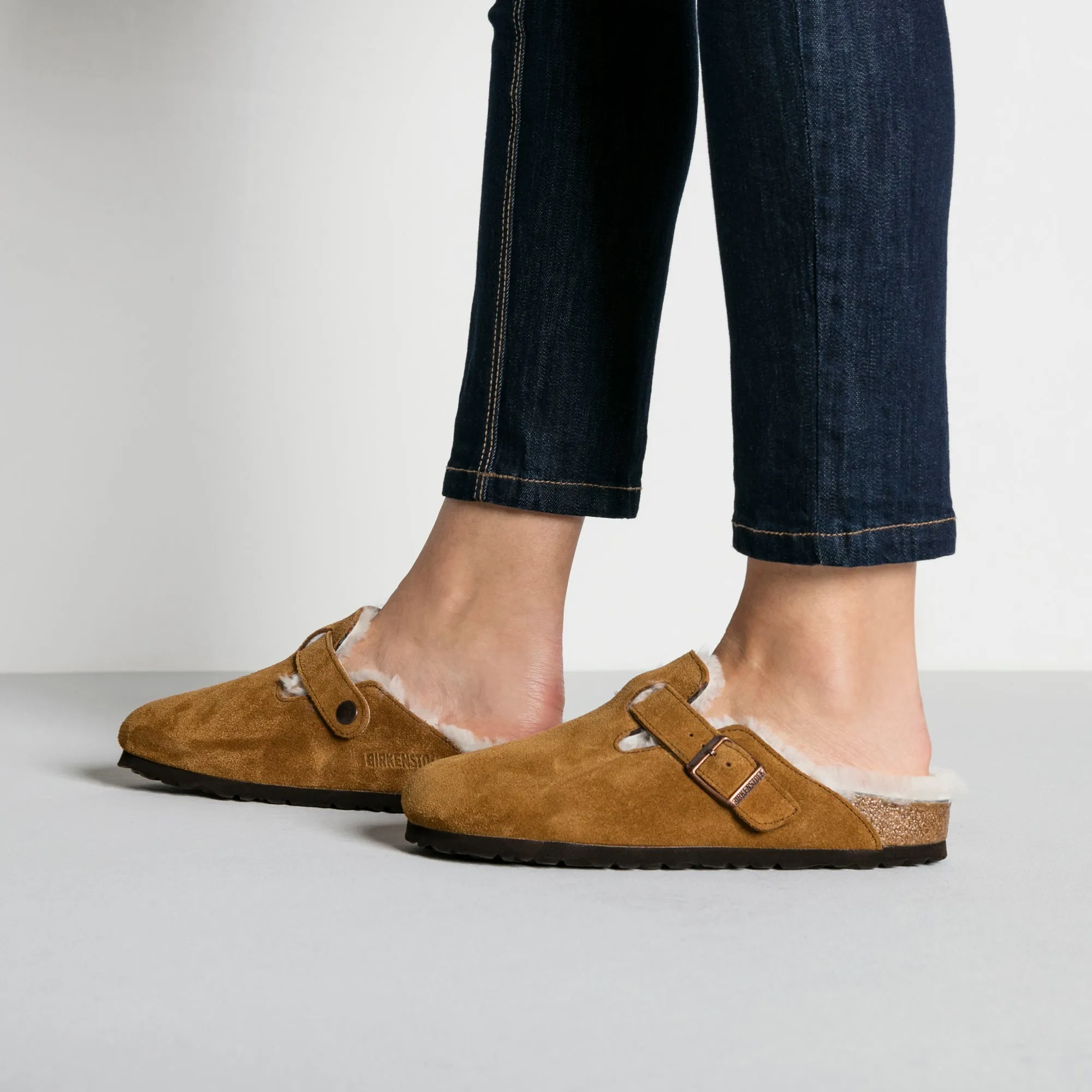 BIRKENSTOCK - BOSTON SHEARLING 1001140 - MINK