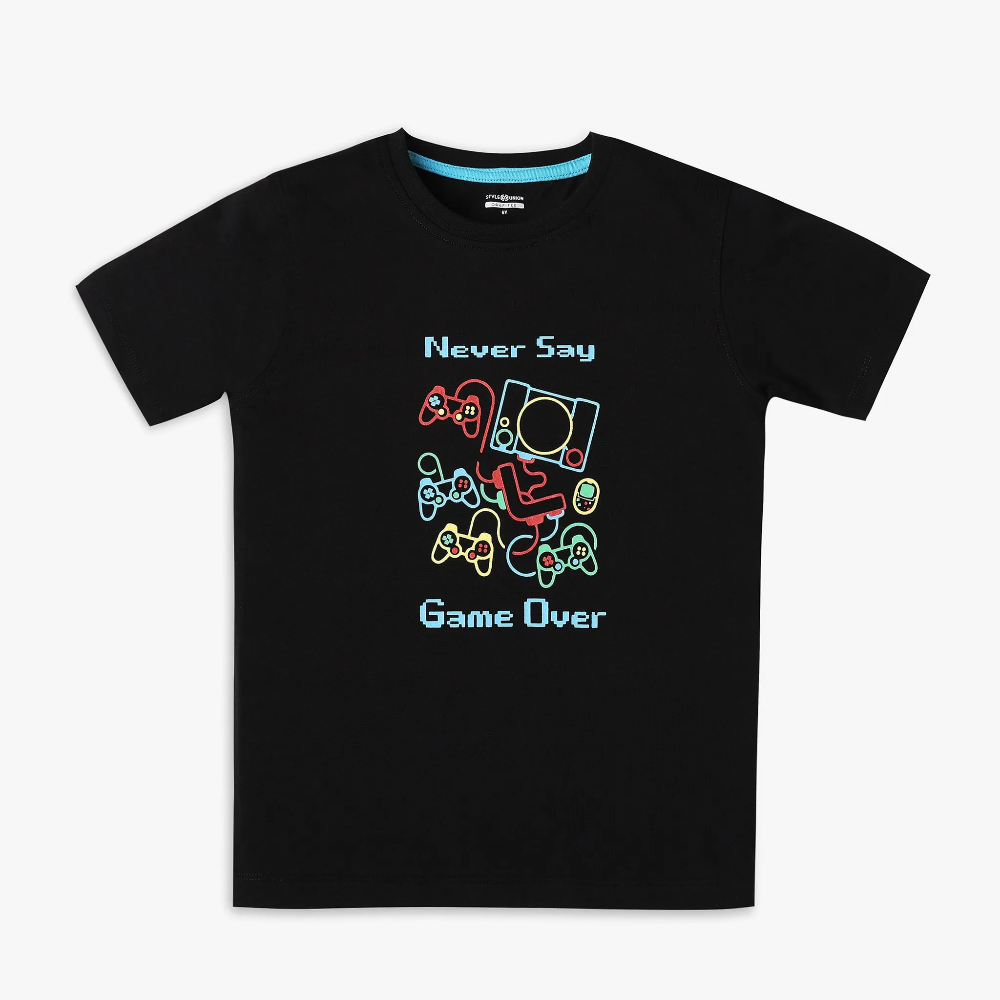 Boy's Regular Fit Graphic T-Shirt