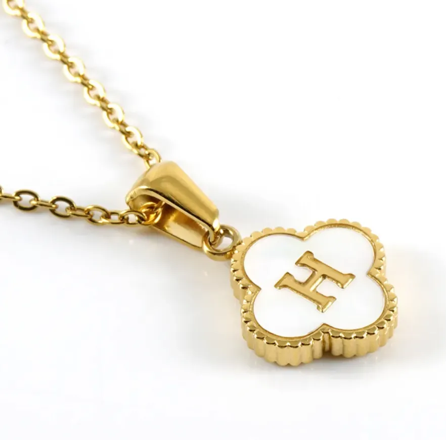 Cyrus Vintage Initial Necklace