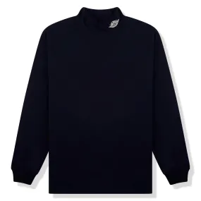 Dior x Jordan Wings Turtleneck L/S Tee Navy