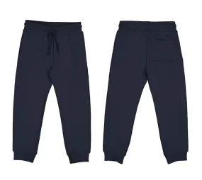 Fleece Navy Trousers