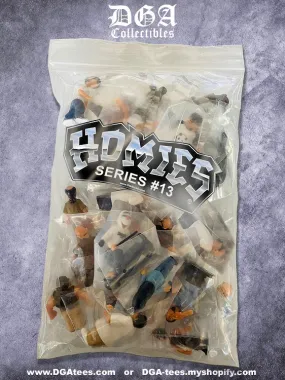 HOMIES SERIES 13 - ZIPLOC BAG Complete Set