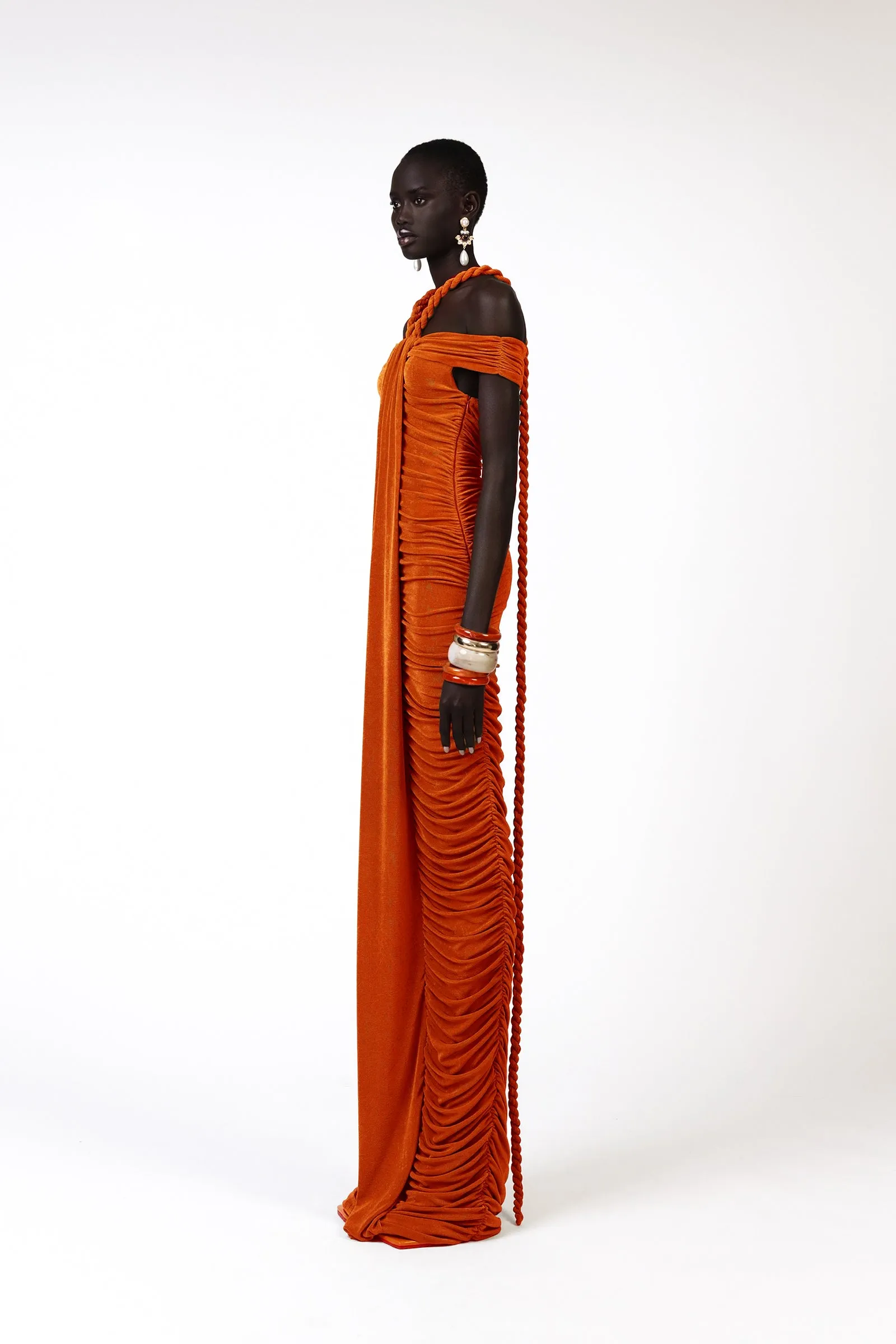 Korro Dress - Orange