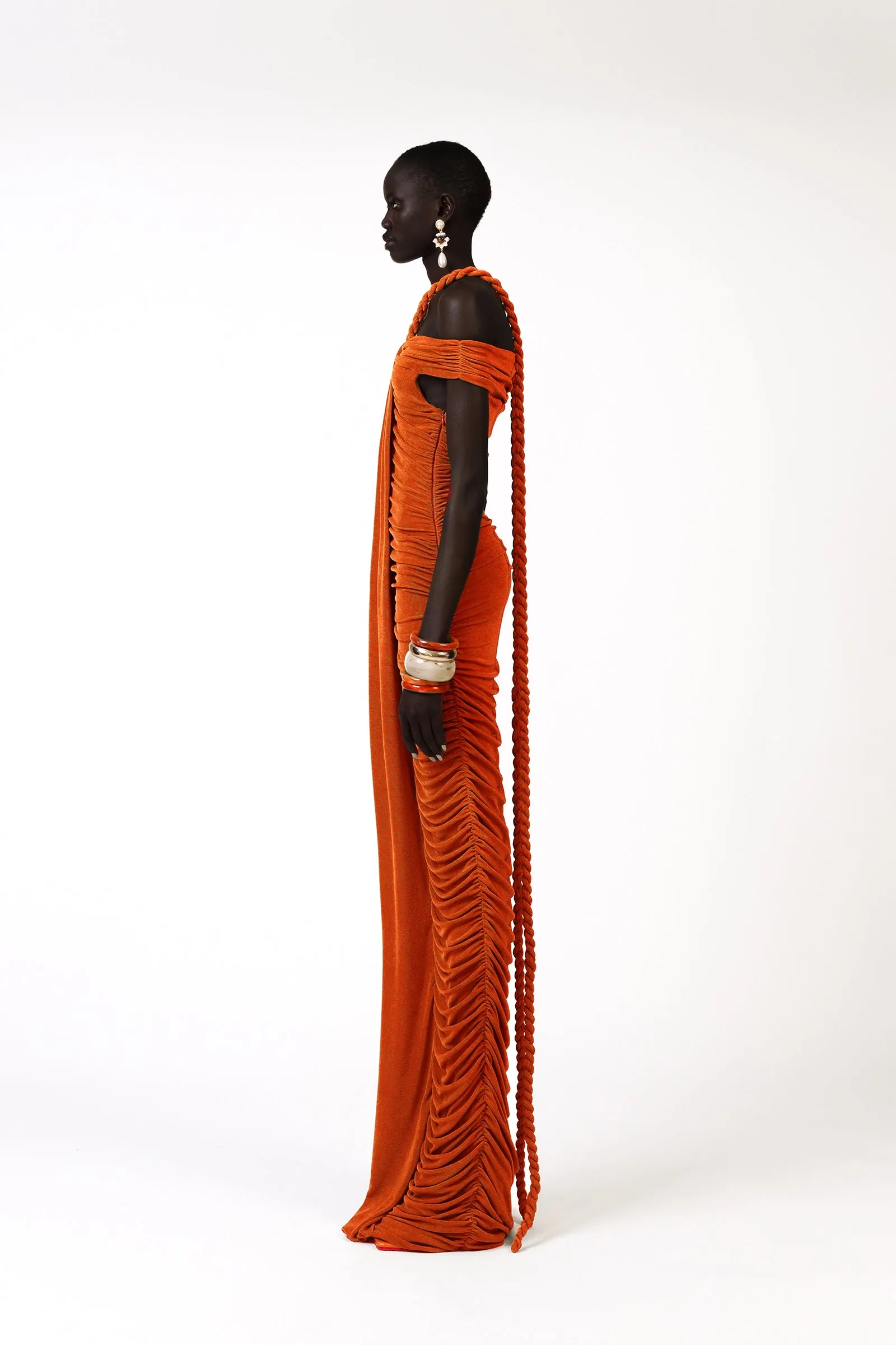 Korro Dress - Orange