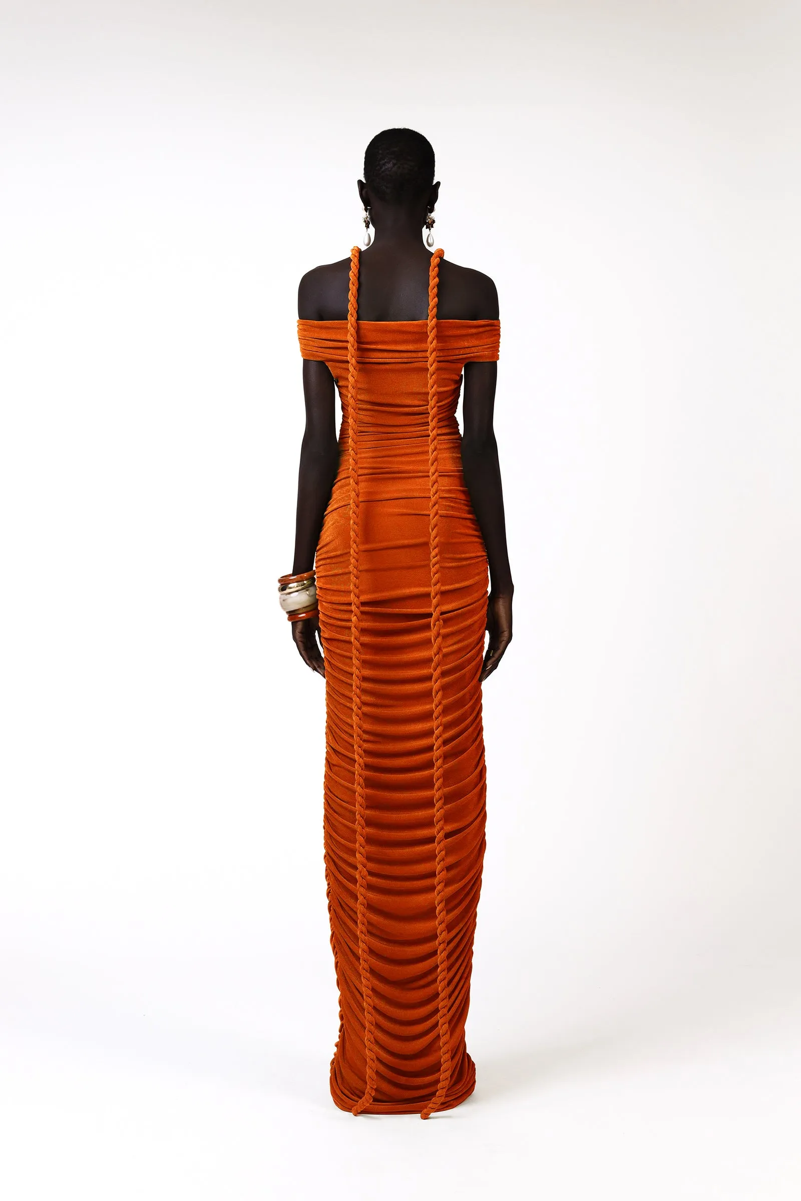 Korro Dress - Orange