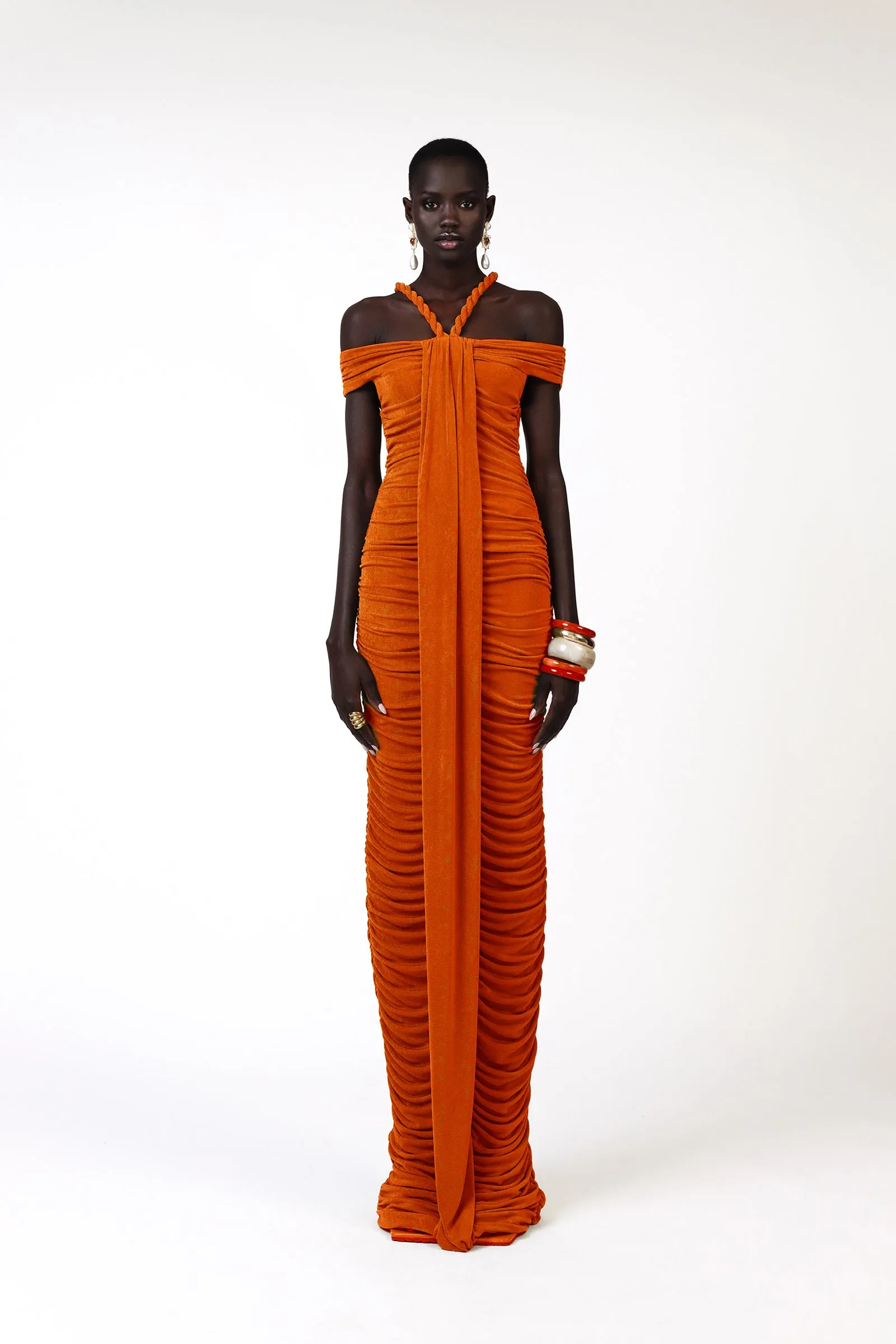 Korro Dress - Orange