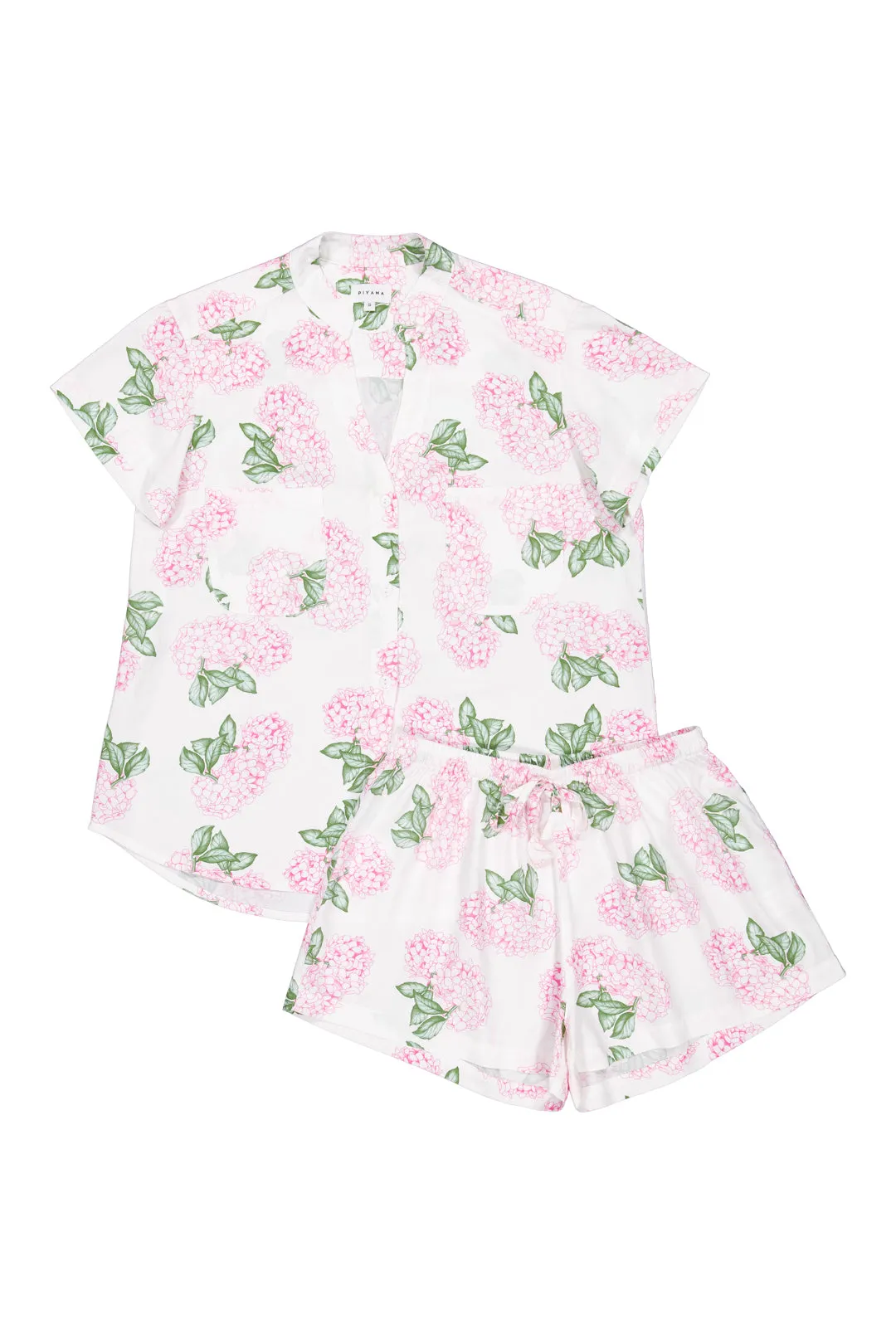 Maggie Pyjama Set - Hydrangea Pink