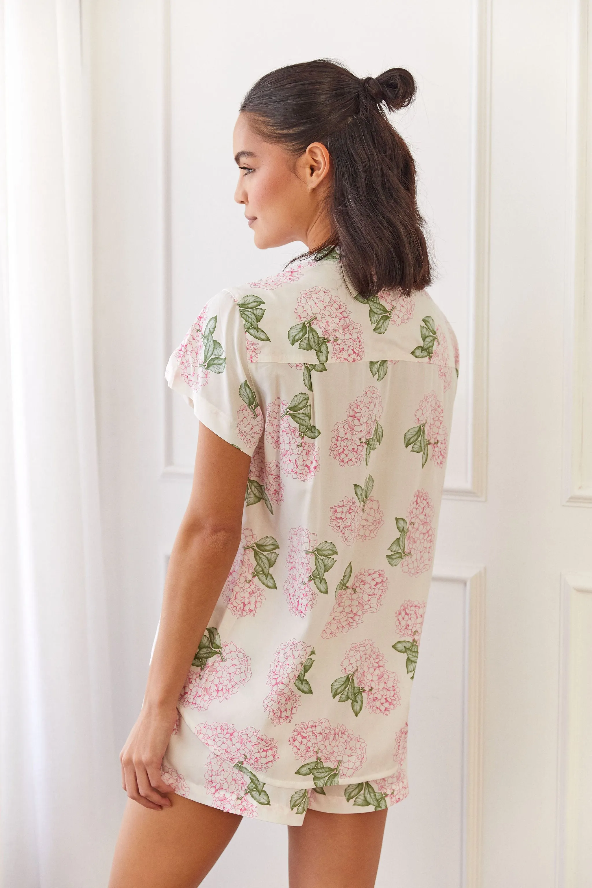 Maggie Pyjama Set - Hydrangea Pink