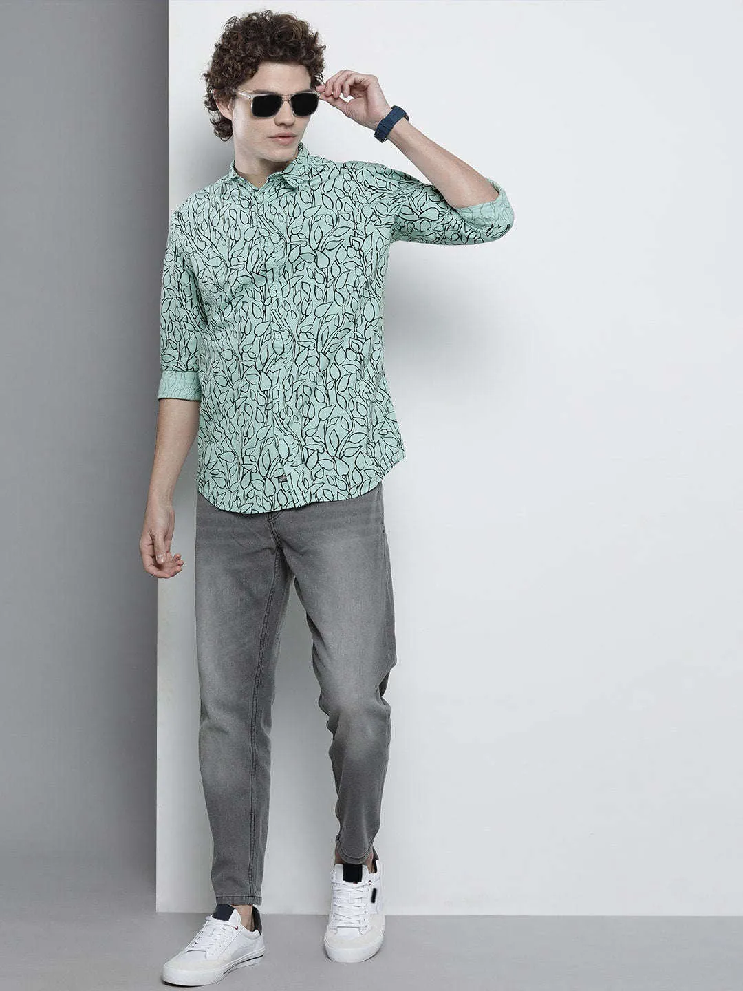 Men Abstract Printed Shirt