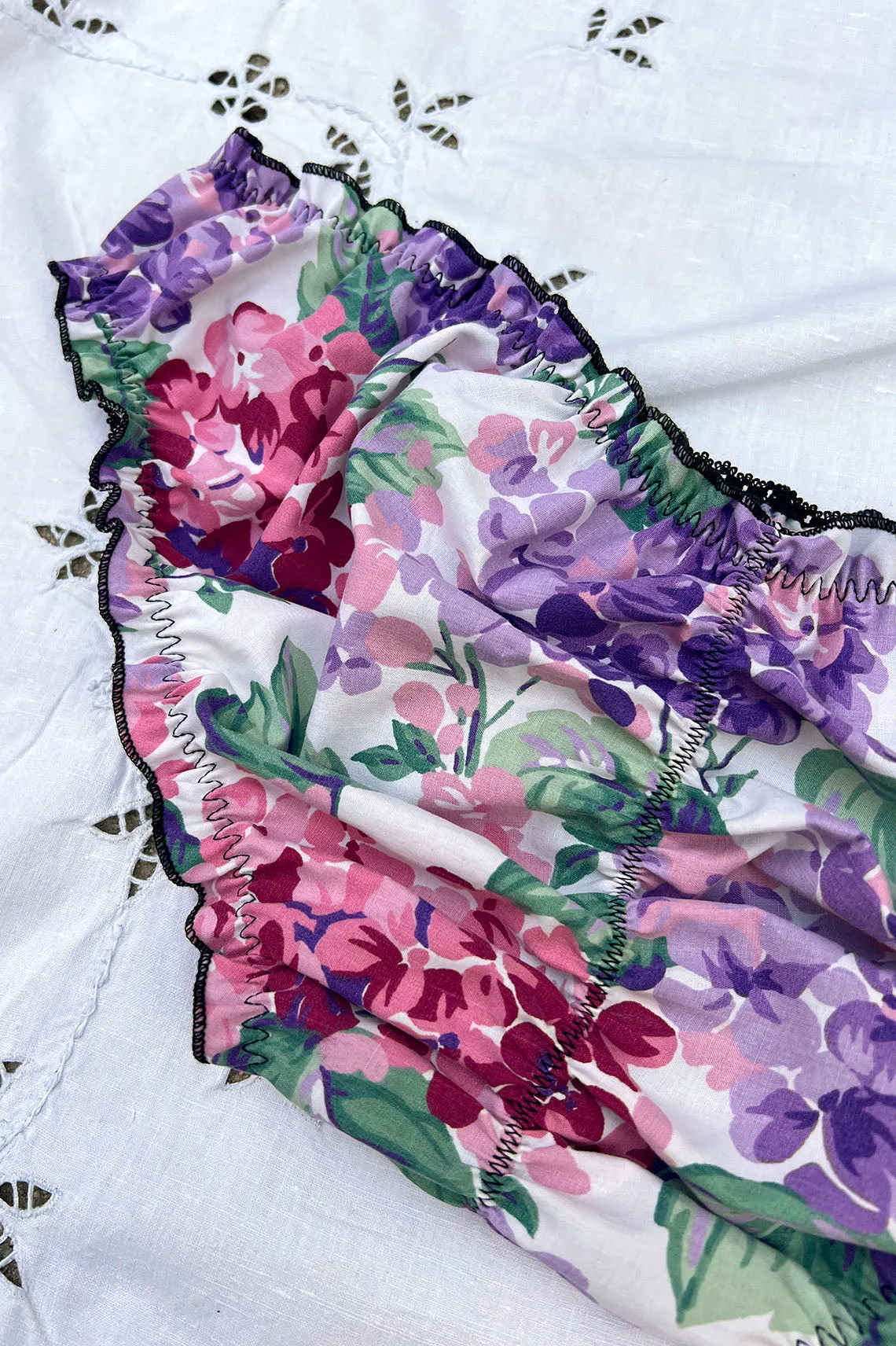 Oleander Bloomer in Hydrangea Print