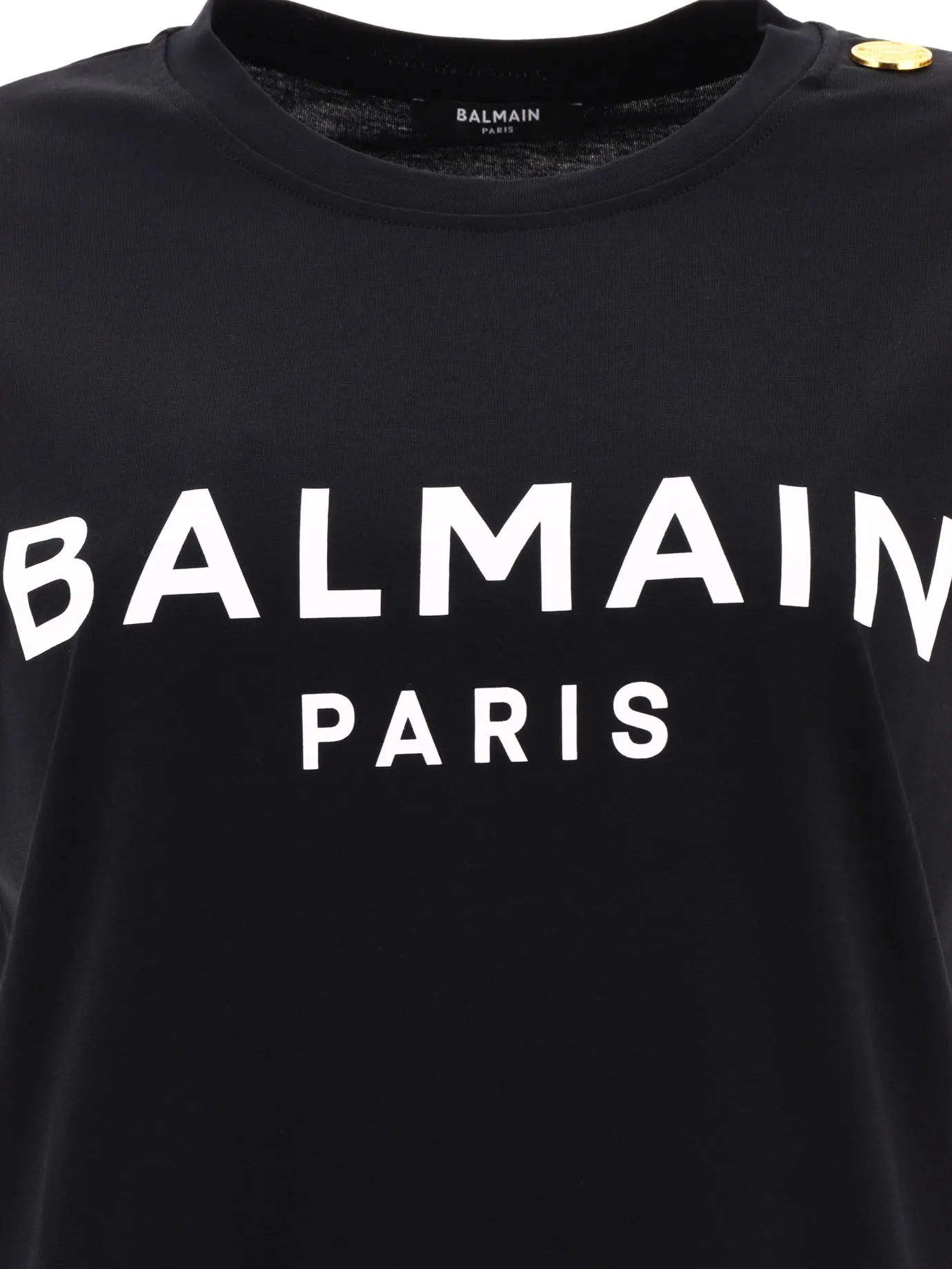 "BALMAIN" TANK TOP WITH BUTTONS