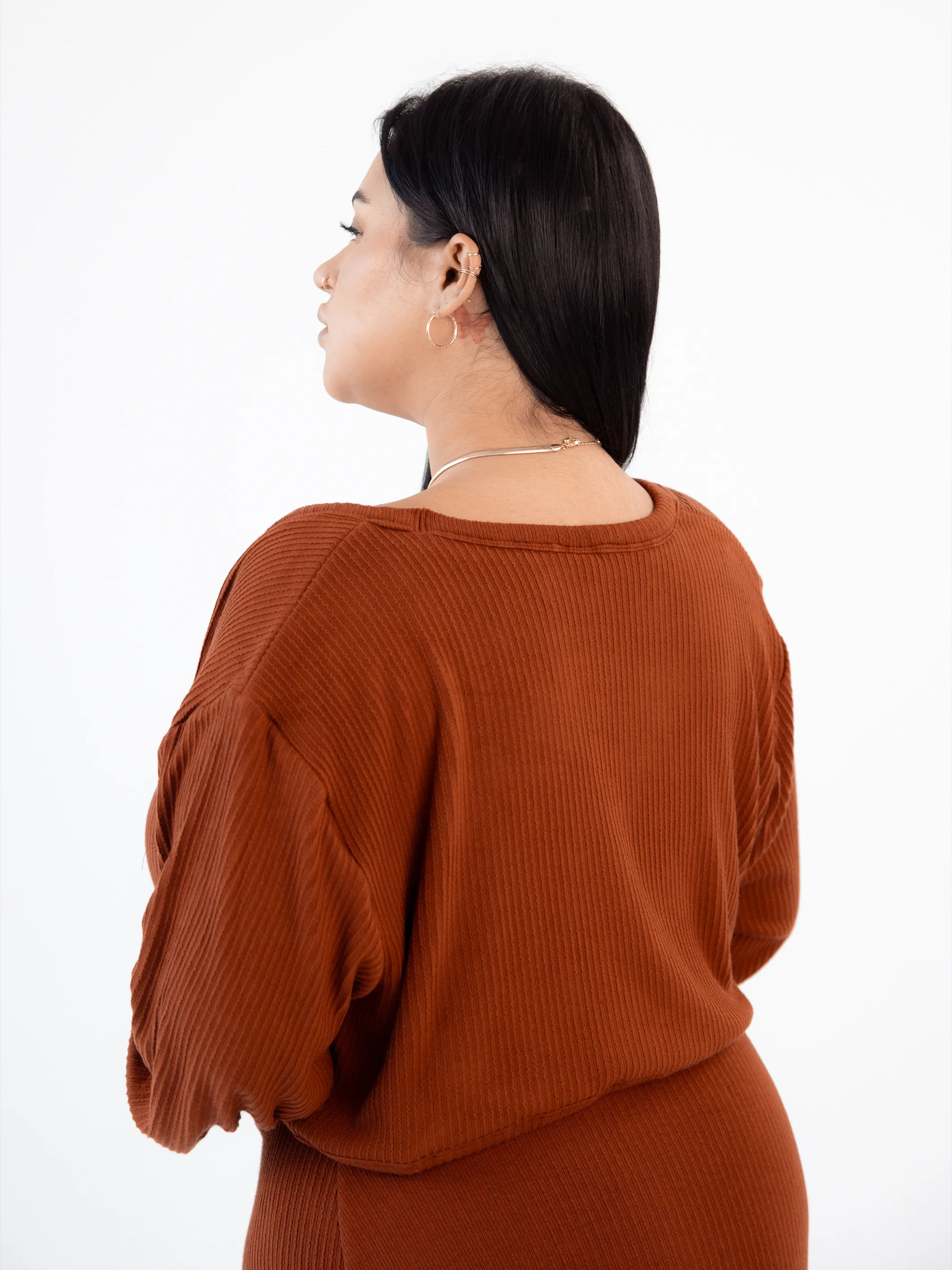 Soft Ribbed Shrug