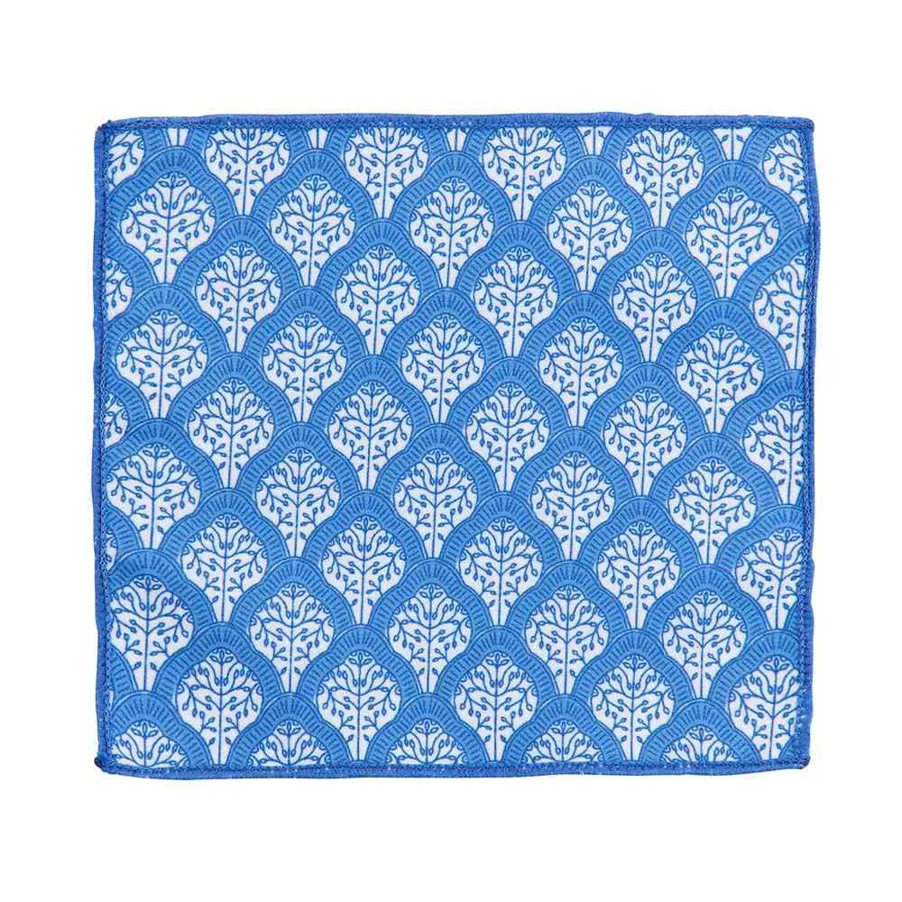 Tilly & Fifer blu Kitchen Reusable Cocktail Napkins Set of 8