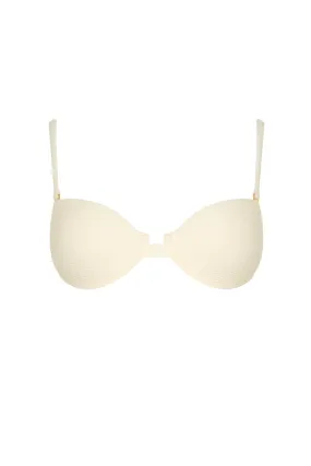 Top The Balconette Scrunchie Ivory